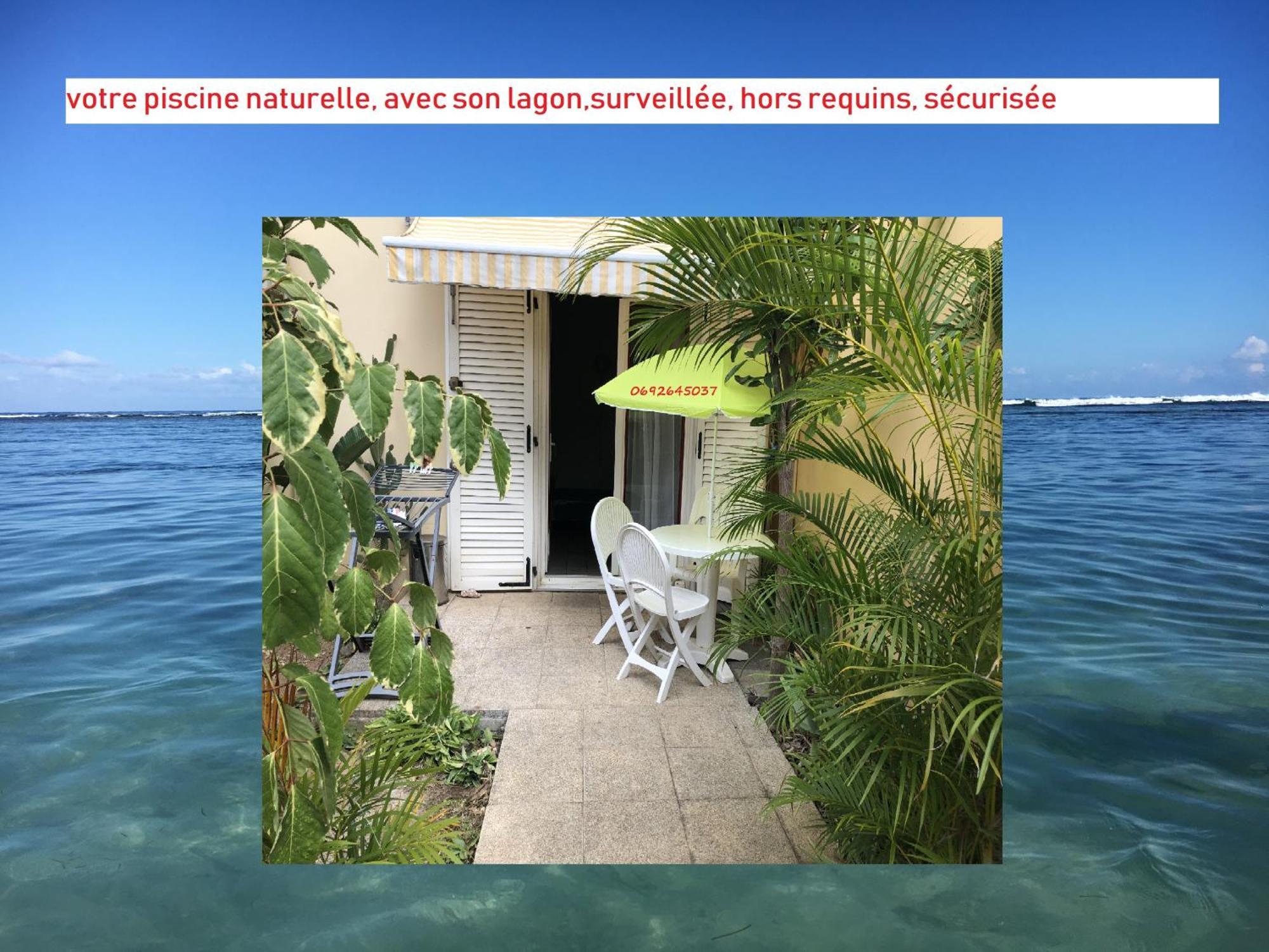 A Pied Dans L'Eau Lejlighed Saint-Gilles-les Bains Eksteriør billede